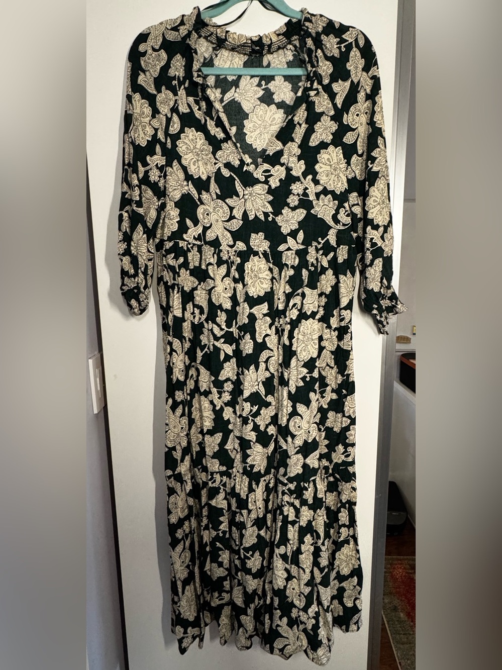 Zara Midi Pattern Dress